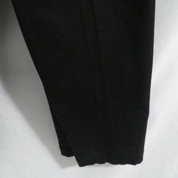 RAFAELLA | size 12 | Casual Black Pants With Matching Belt | NWOT - Picture 16 of 16
